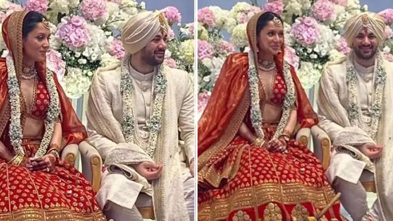 karan deol, drisha acharya, karan deol and drisha acharya wedding