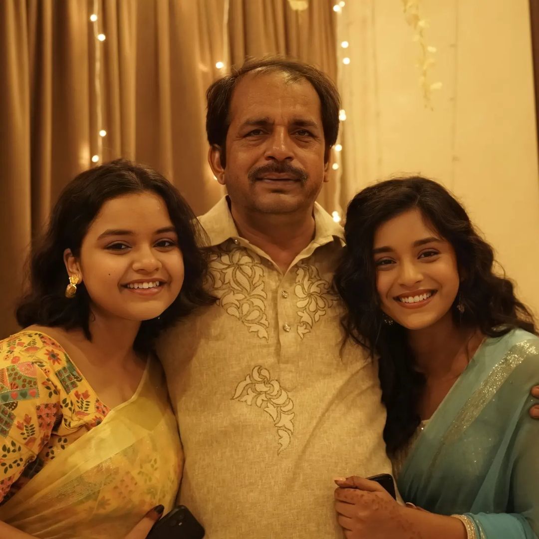Sumbul-Touqeer-poses-with-her-father-and-sister
