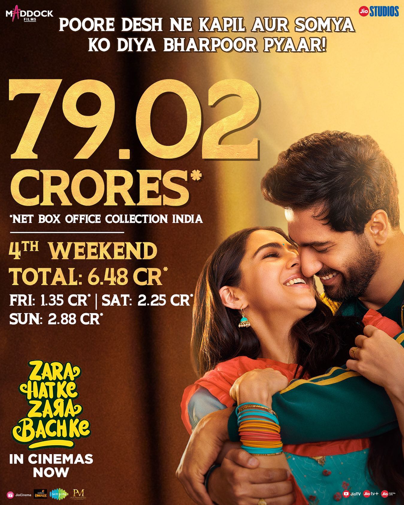 ZHZB 4th weekend box office