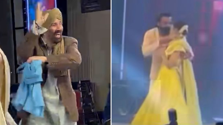 sunny deol bobby deol karan deol sangeet performance