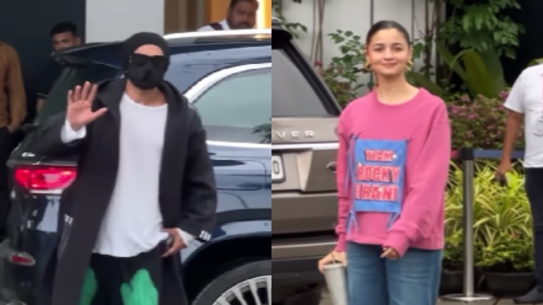 Alia Bhatt And Ranveer Singh Promote 'Rocky Aur Rani Kii Prem Kahani' In  Style