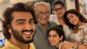 boney kapoor, arjun kapoor, janhvi kapoor