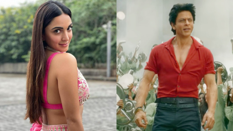 kiara advani, shah rukh khan