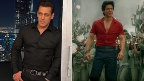 salman khan, jawan prevue, shah rukh khan