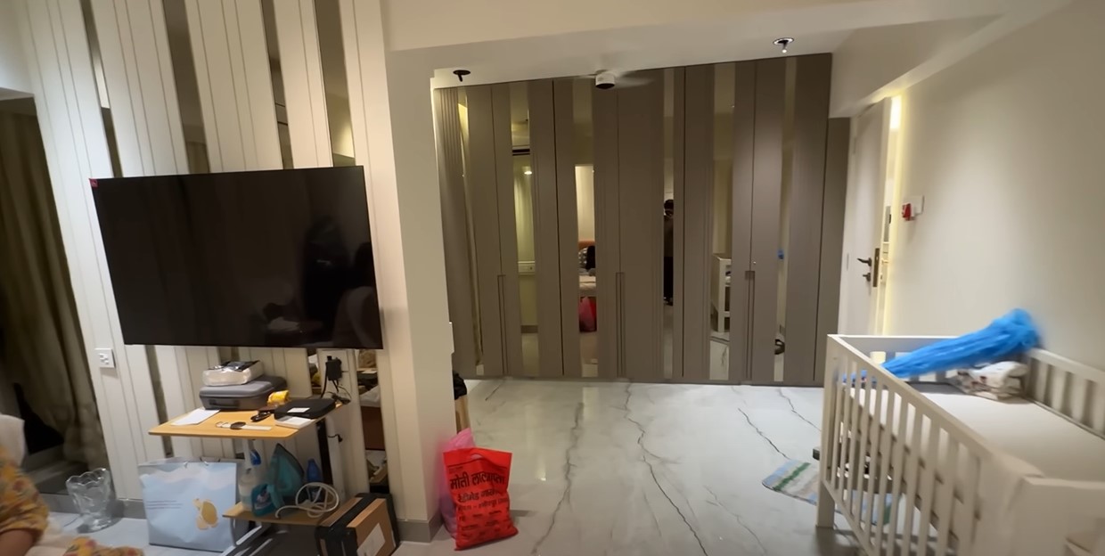 Shoaib Ibrahim and Dipika Kakar's room in their new 5BHK house