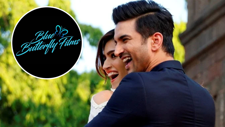 sushant singh rajput, kriti sanon, blue butterfly films