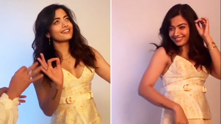 rashmika mandanna vicky kaushal dance moves obsessed