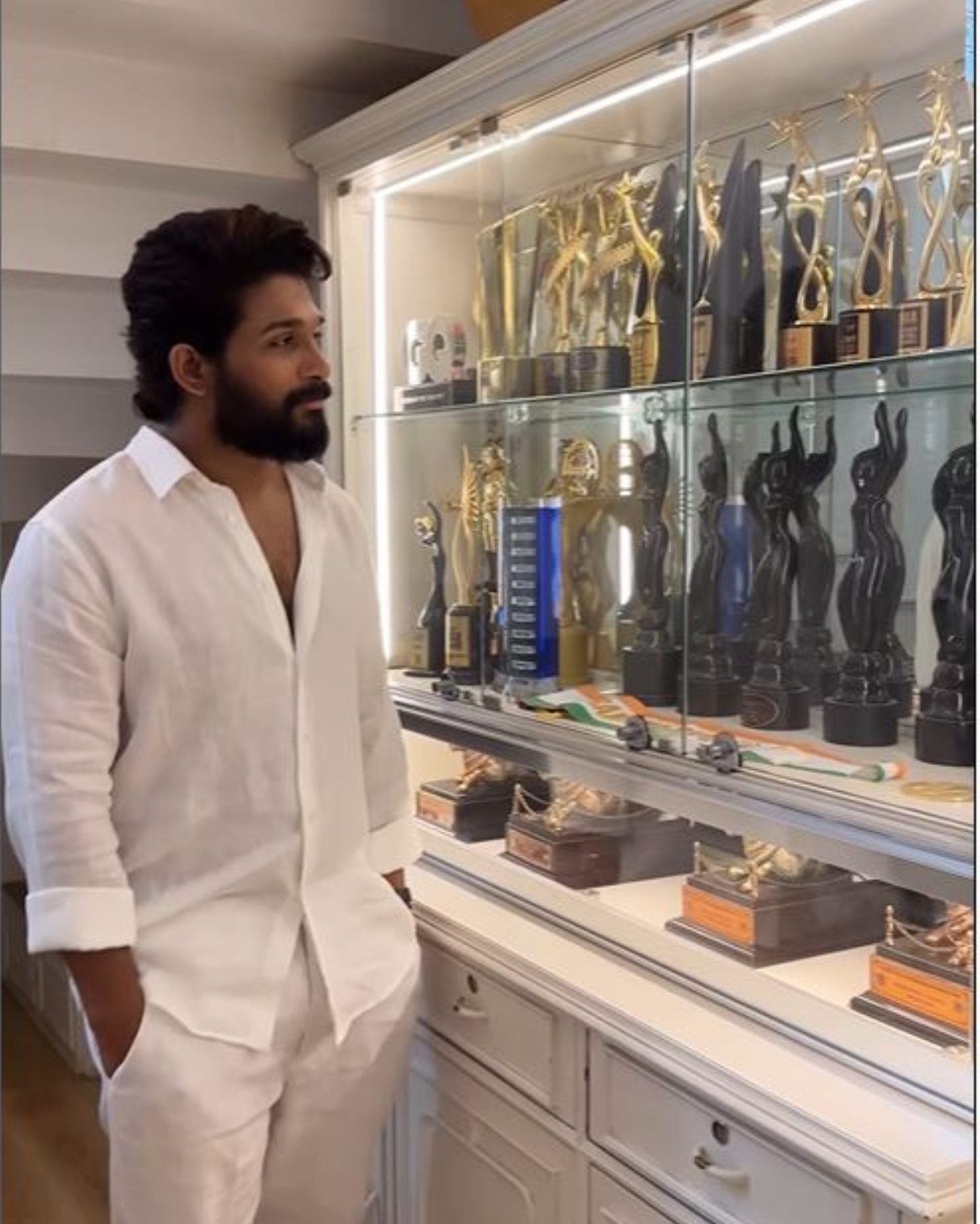 Allu Arjun takes us through his victories and awards