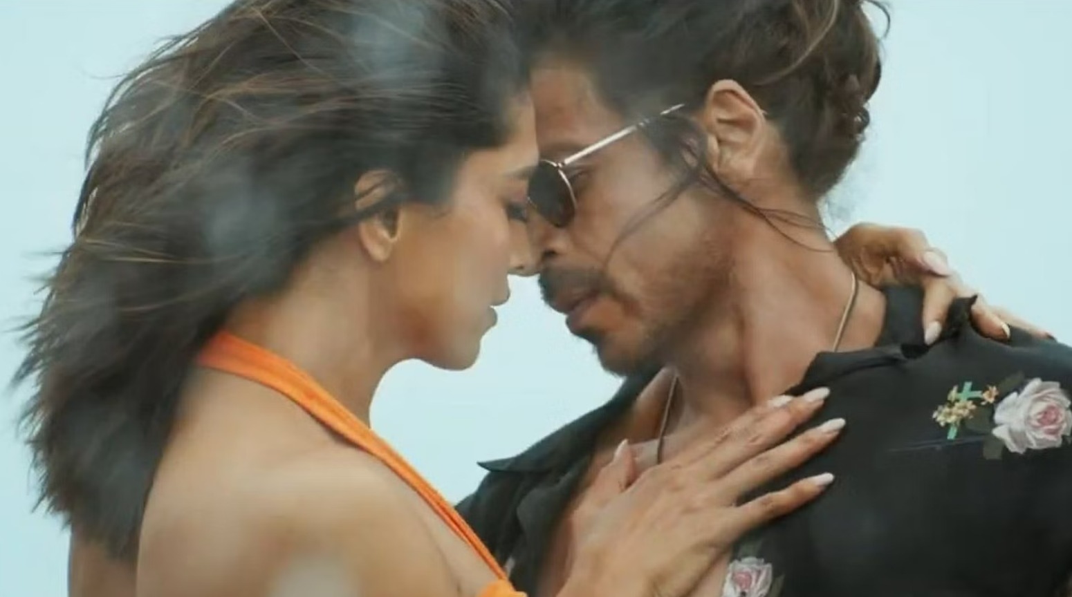 Deepika Padukone and Shah Rukh Khan in Besharam Rang song