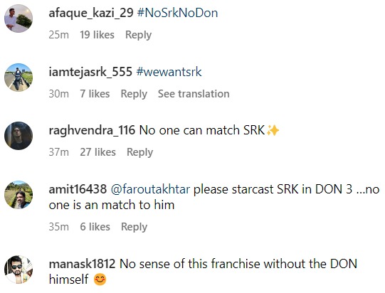 Fans react to Farhan Akhtar Don 3 announcement