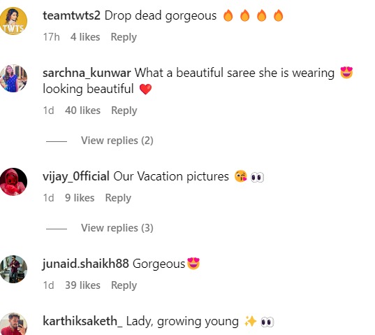 Fans react to Samantha's saree look