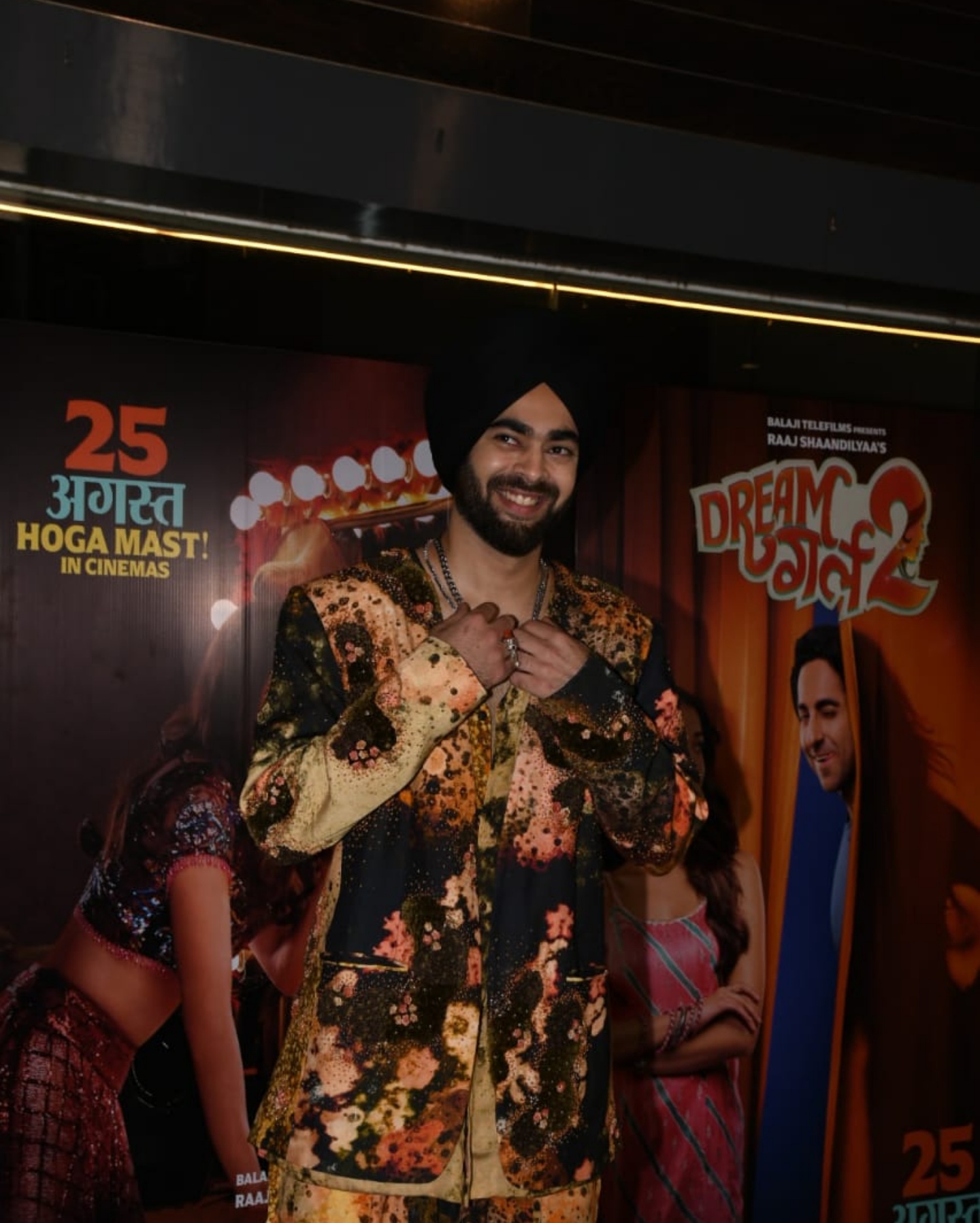 Manjot Singh at Dream Girl 2 special screening