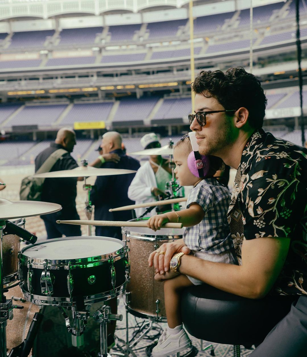 Nick Jonas with daughter Malti Marie