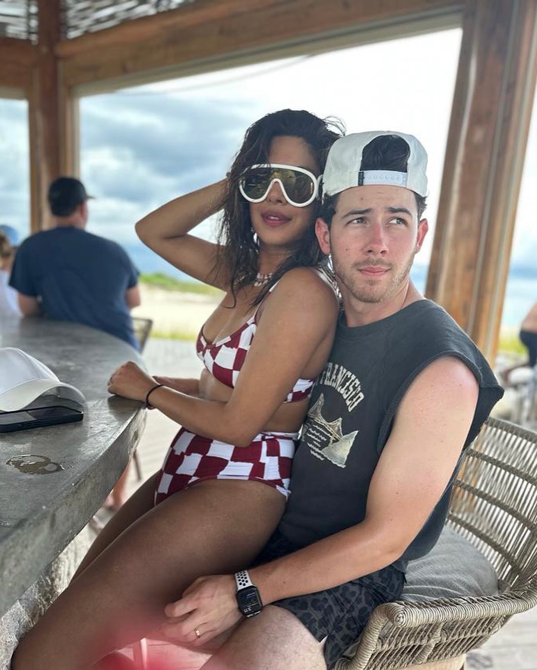 Priyanka Chopra with husband Nick Jonas