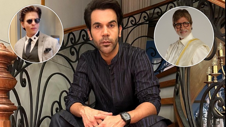 rajkummar rao, amitabh bachchan. shah rukh khan,