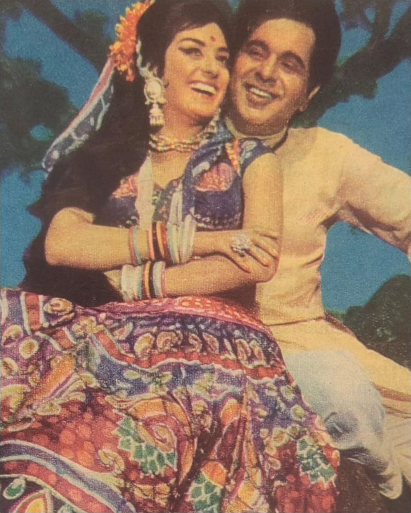Saira Banu with Dilip Kumar
