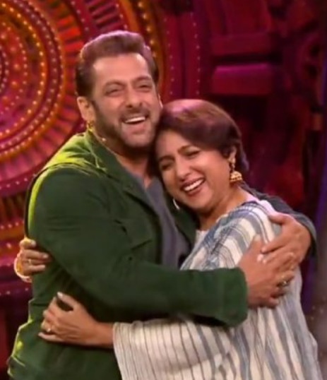 Salman Khan and Revathy