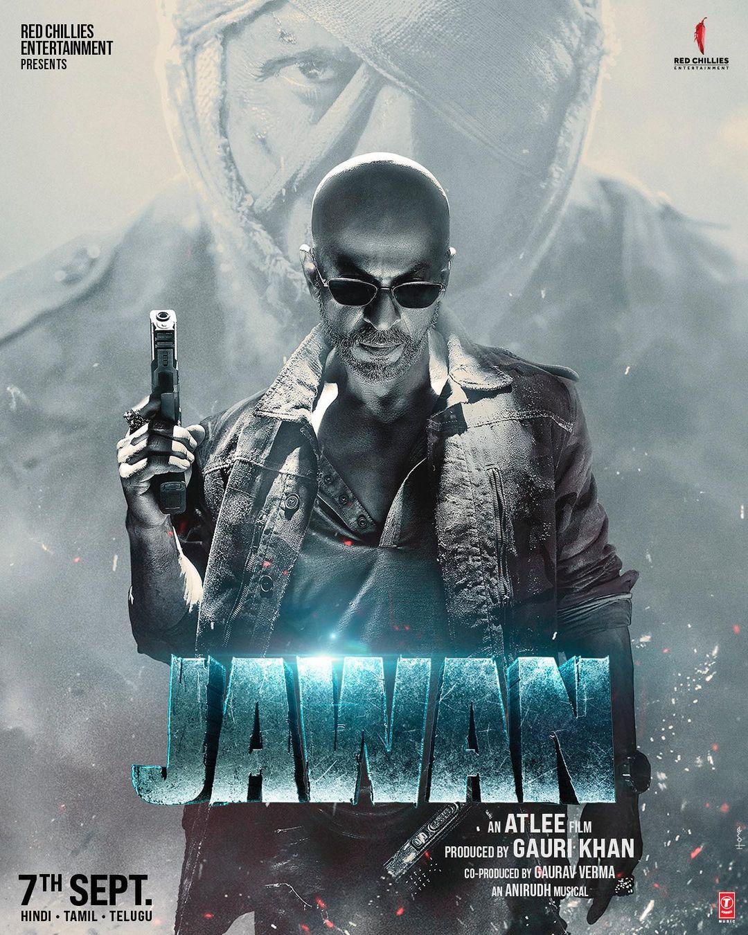 Shah Rukh Khan in new Jawan poster