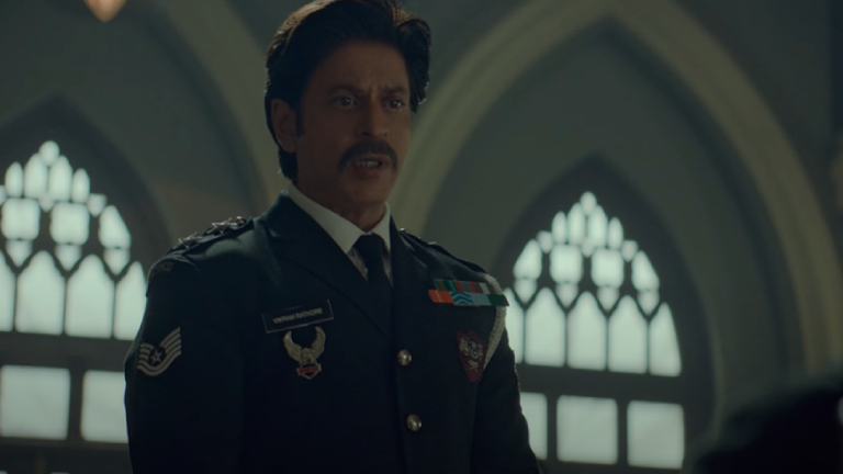 Shah Rukh Khan's moustache look