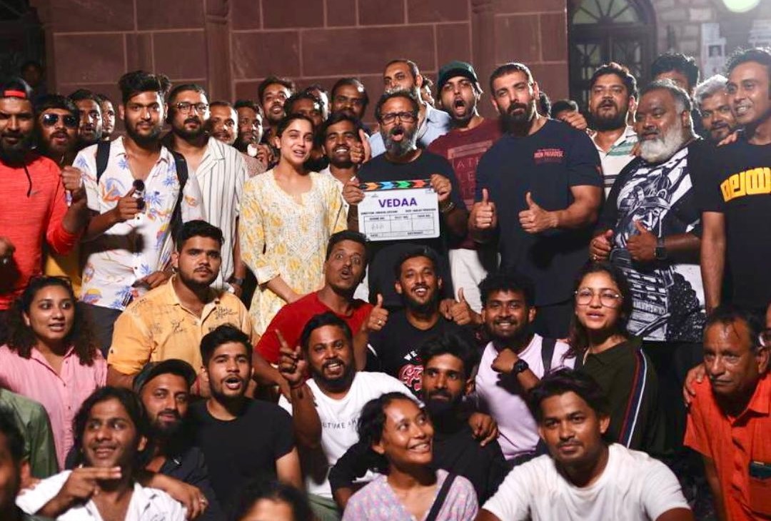 Vedaa team is all smiles as they wrap up the Jodhpur schedule