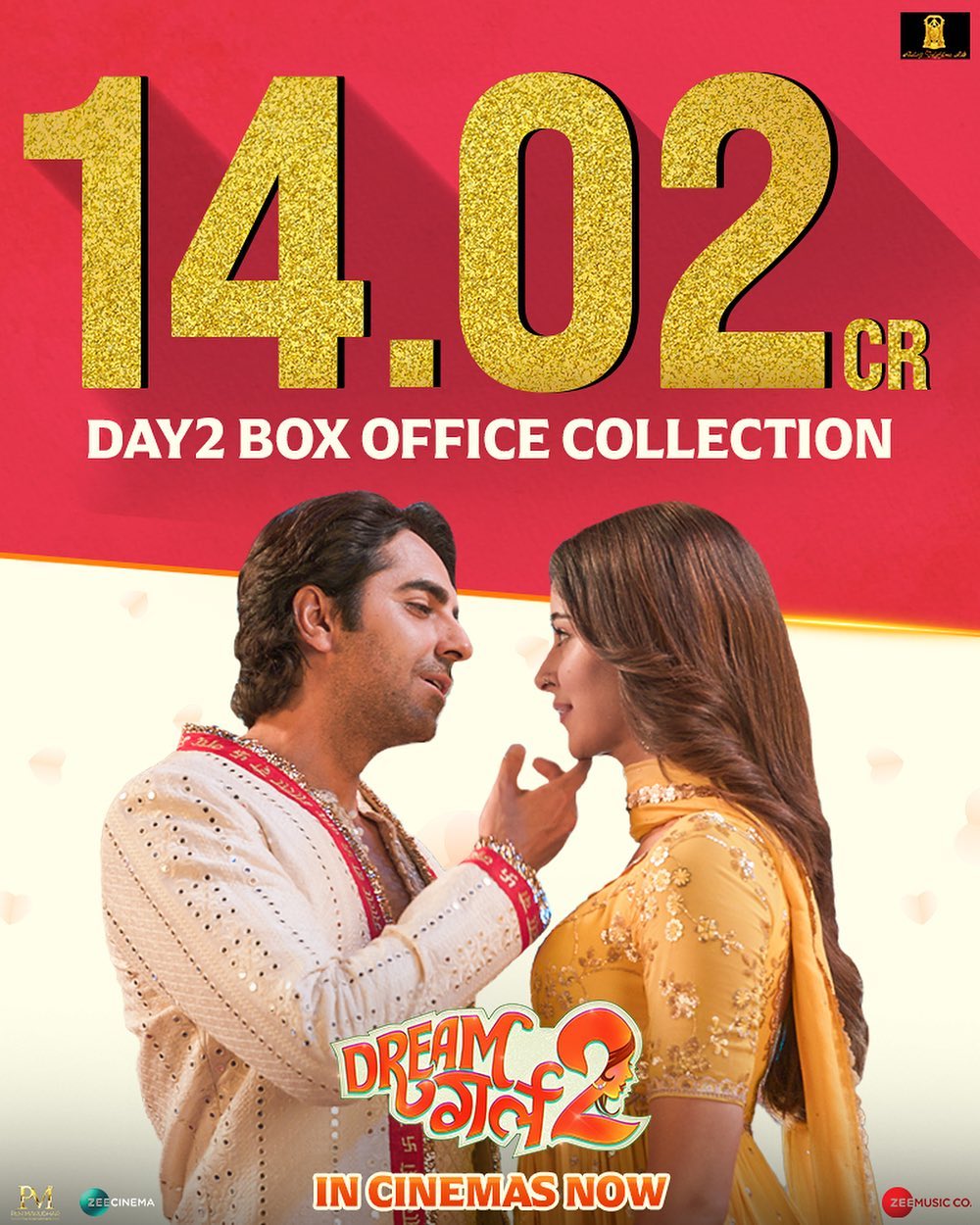 Dream Girl 2 Day 2 box office collection