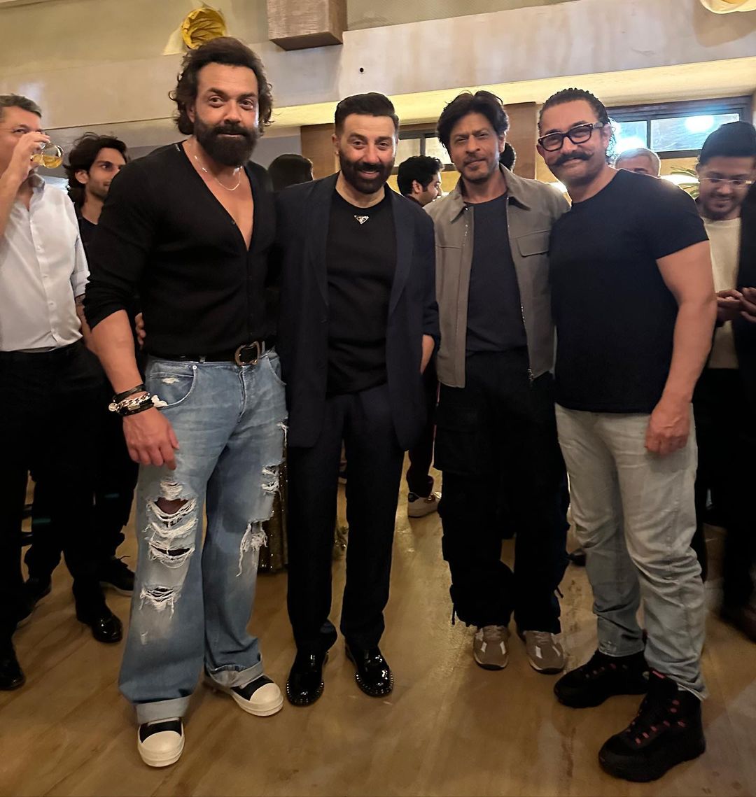 Shah Rukh Khan and Aamir Khan come together for a photo