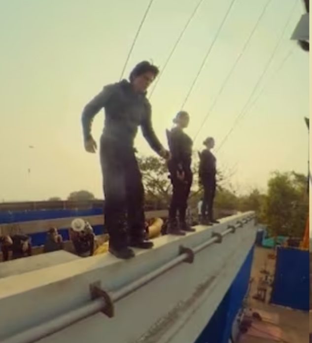 Ferdi Fisher shares stunt BTS video from Jawan sets