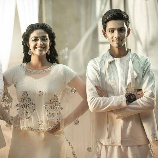 Keerthy Suresh and Anirudh