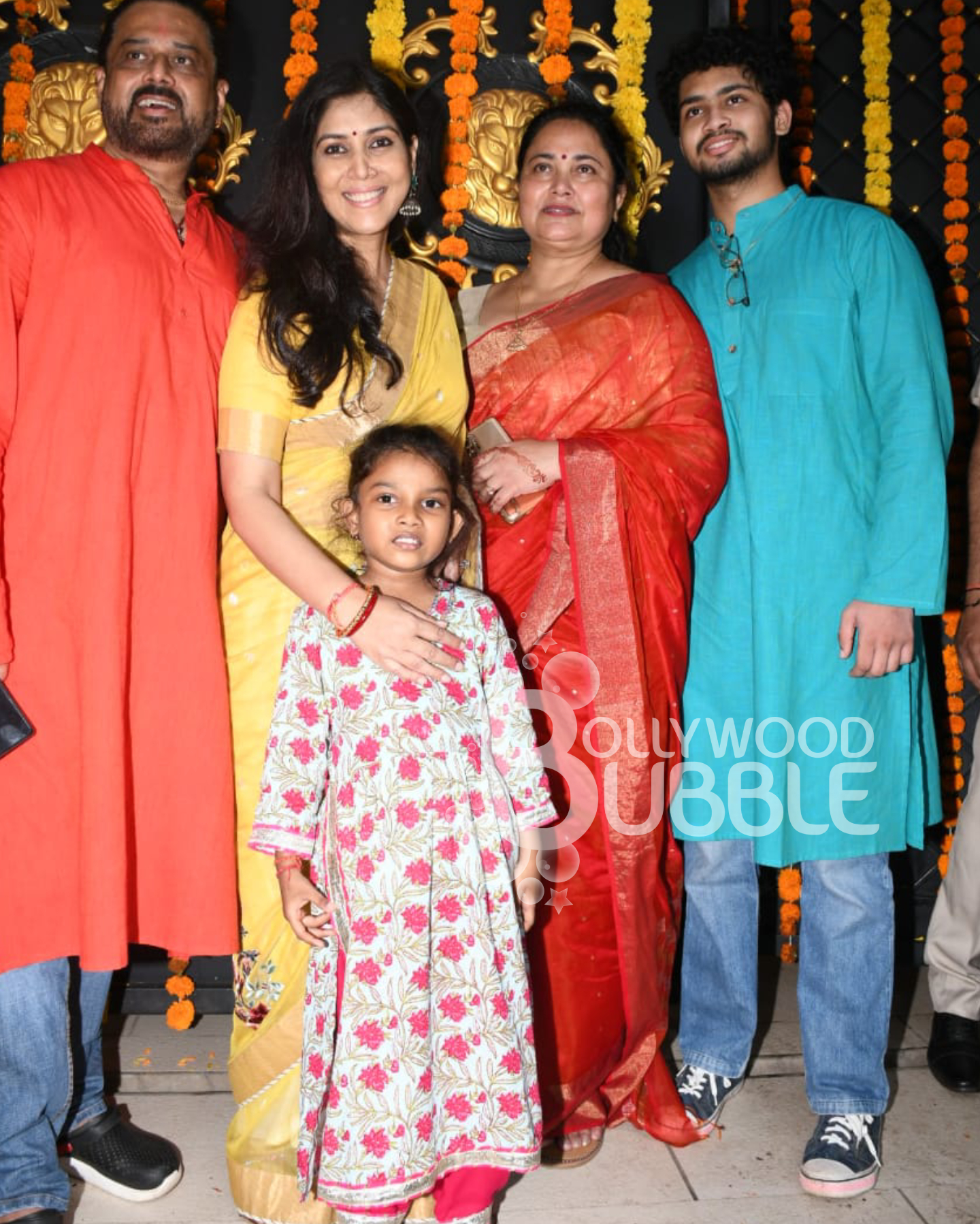 Sakshi Tanwar with family