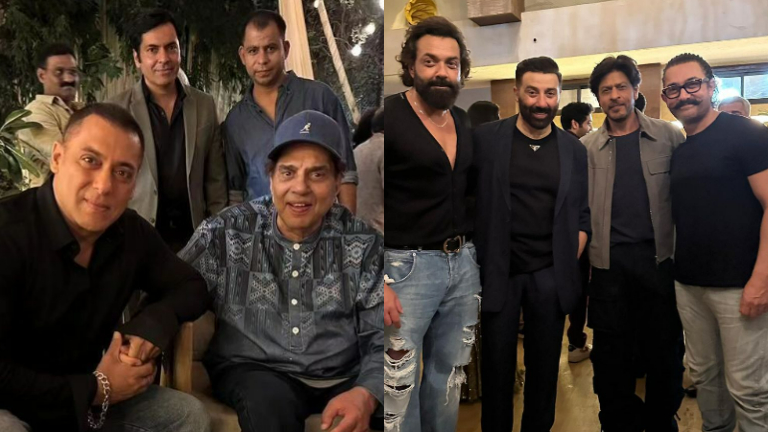 Shah Rukh Khan is all smiles as he poses with Saudi Arabia minister, Salman,  Akshay, Saif get spotted too