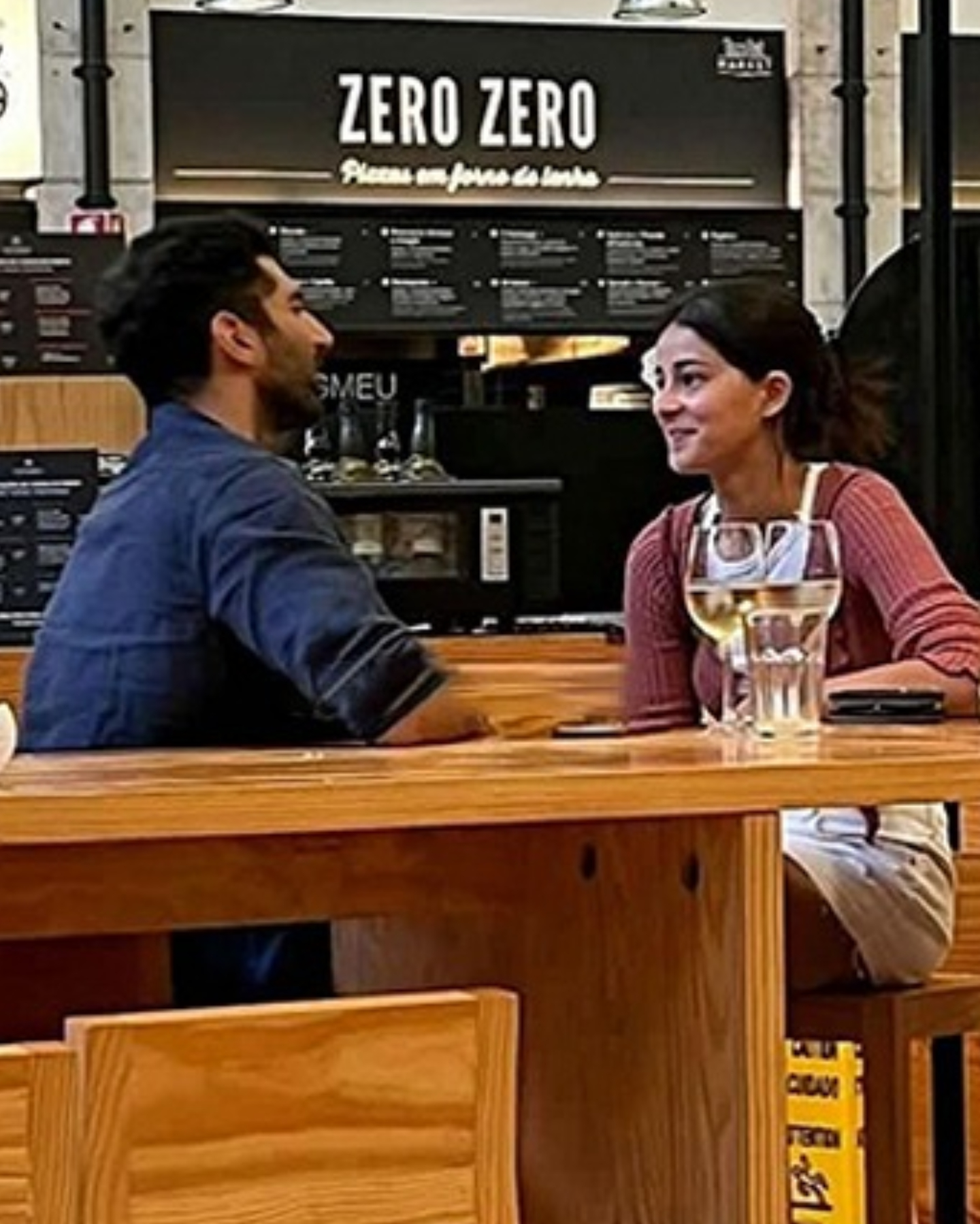 Aditya Roy Kapur and Ananya Panday get spotted at Lisbon restaurant in Spain
