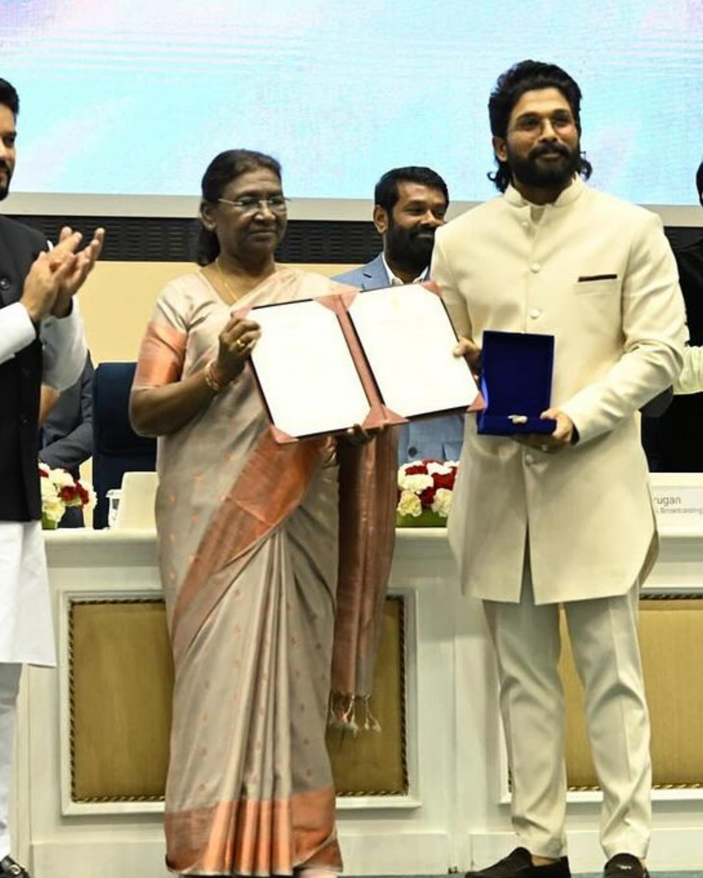 Allu Arjun wins National Award for Pushpa The Rise