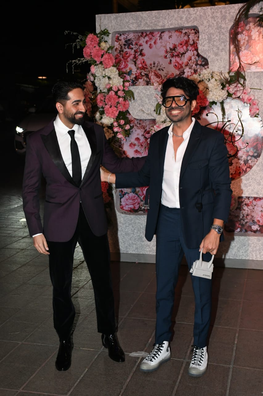 Ayushmann Khurrana with brother Aparshakti