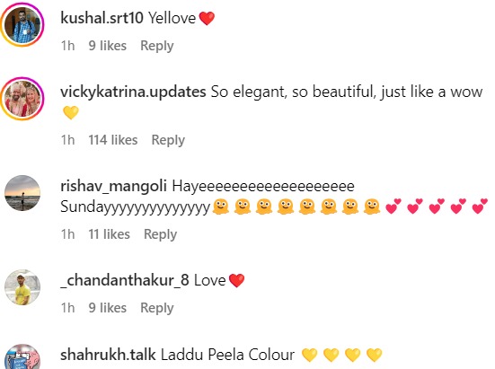 Fans react to Katrina Kaif's post
