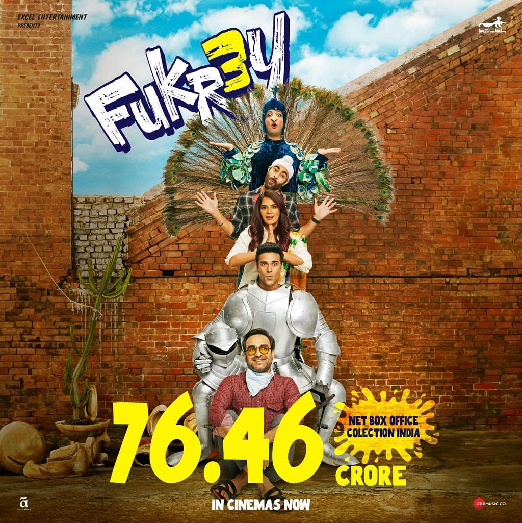 Fukrey 3 domestic box office