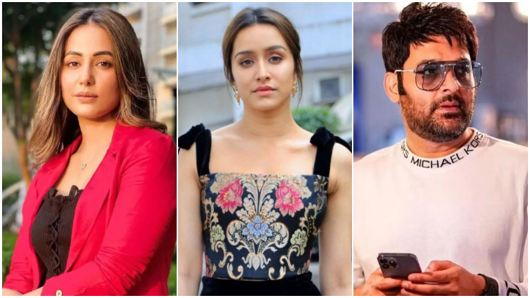 hina khan, kapil sharma, shraddha kapoor