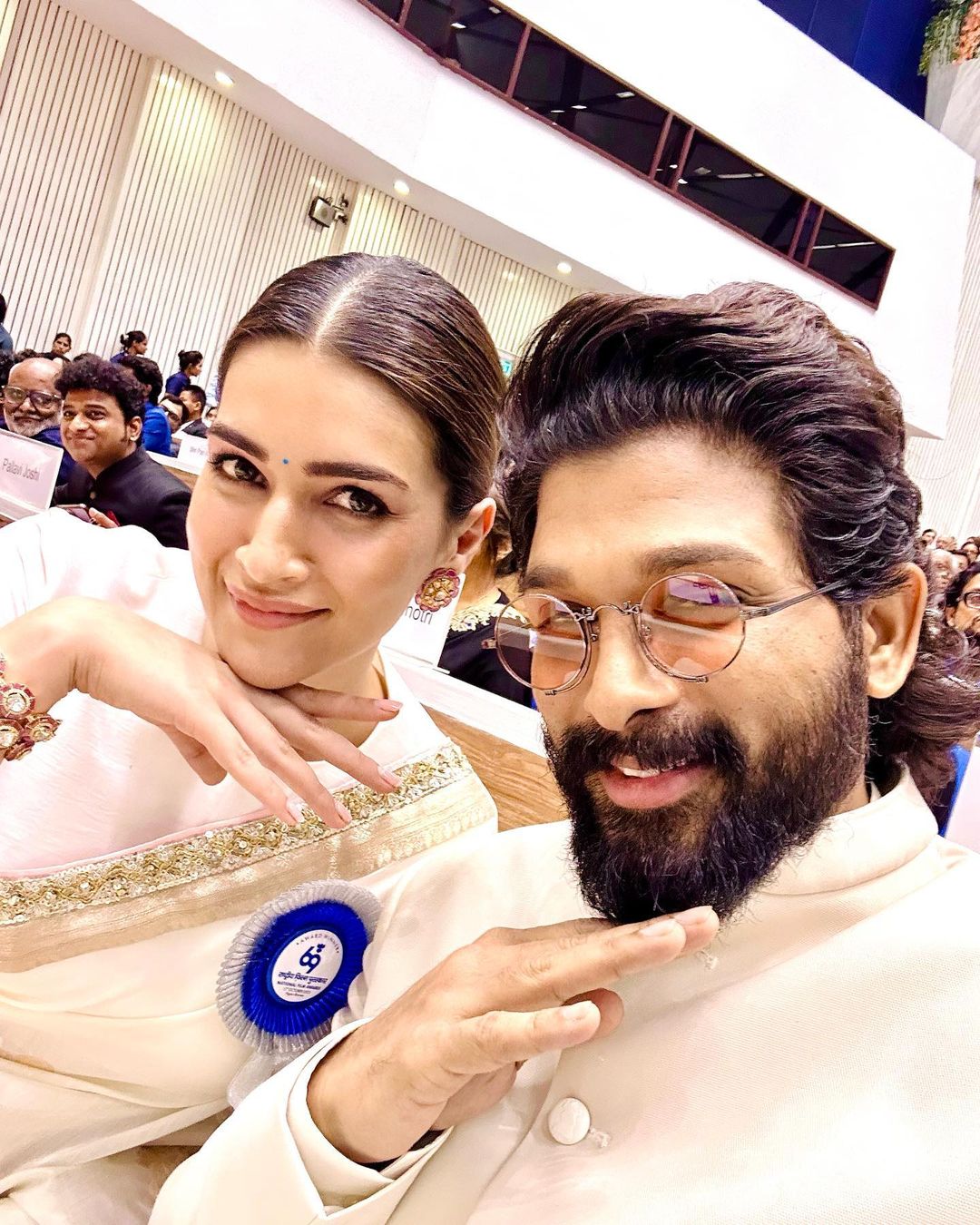 Kriti Sanon and Allu Arjun