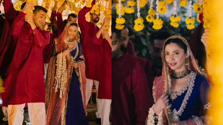 Newlywed Mahira Khan shares photos from her mehendi ceremony