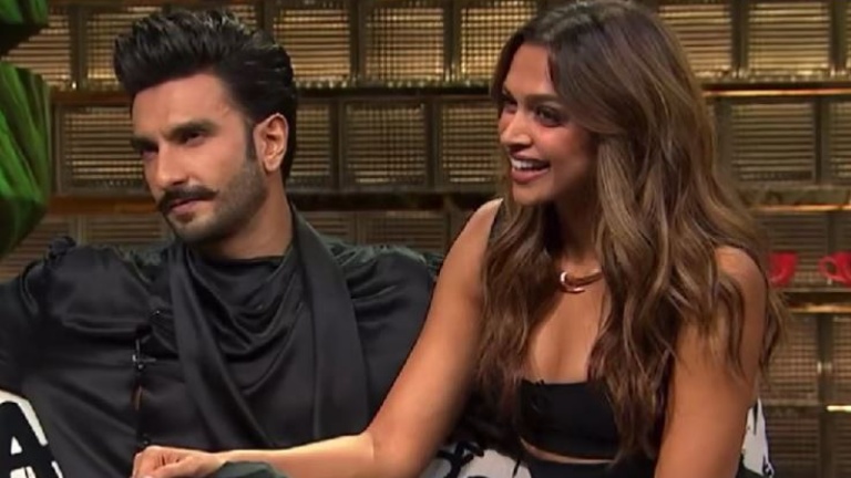 ranveer singh deepika padukone, koffee with karan season 8,