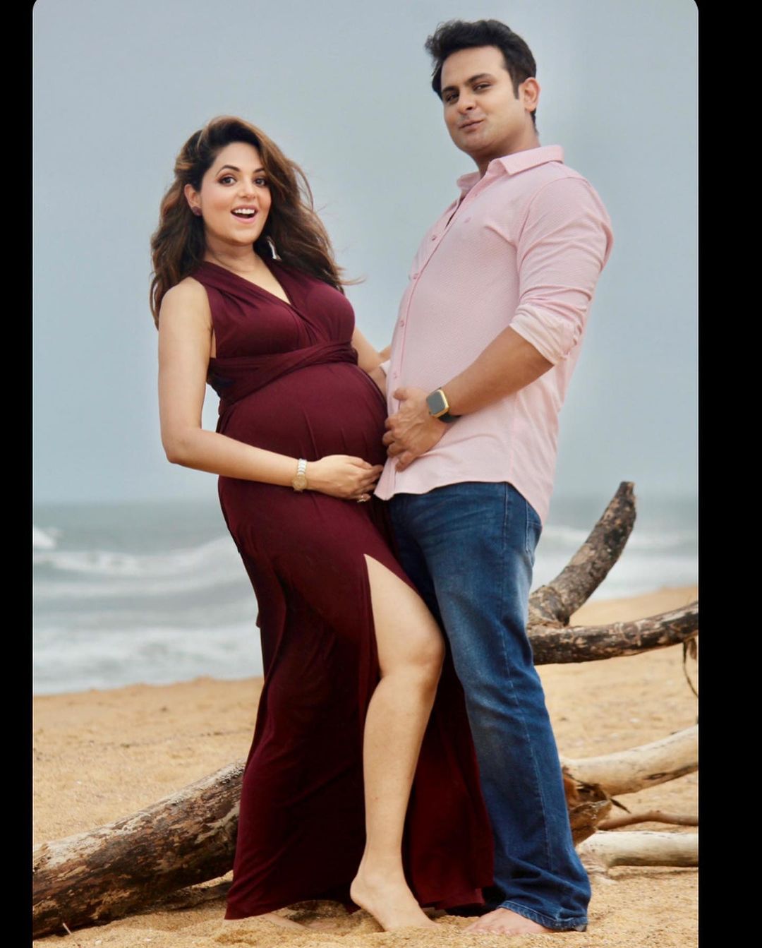 Sugandha Mishra and Sanket Bhosale pregnancy annoucement