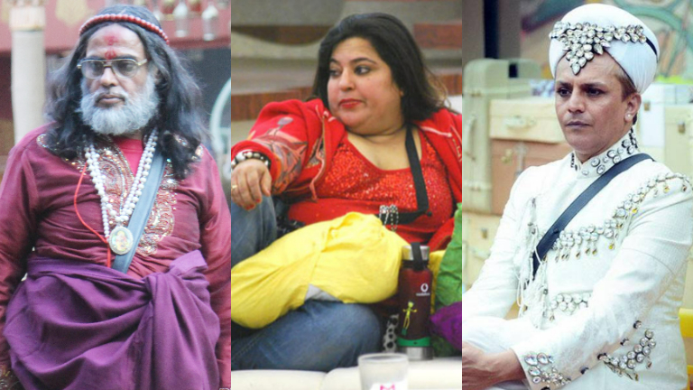 swami om, dolly bindra, imam siddique, bigg boss