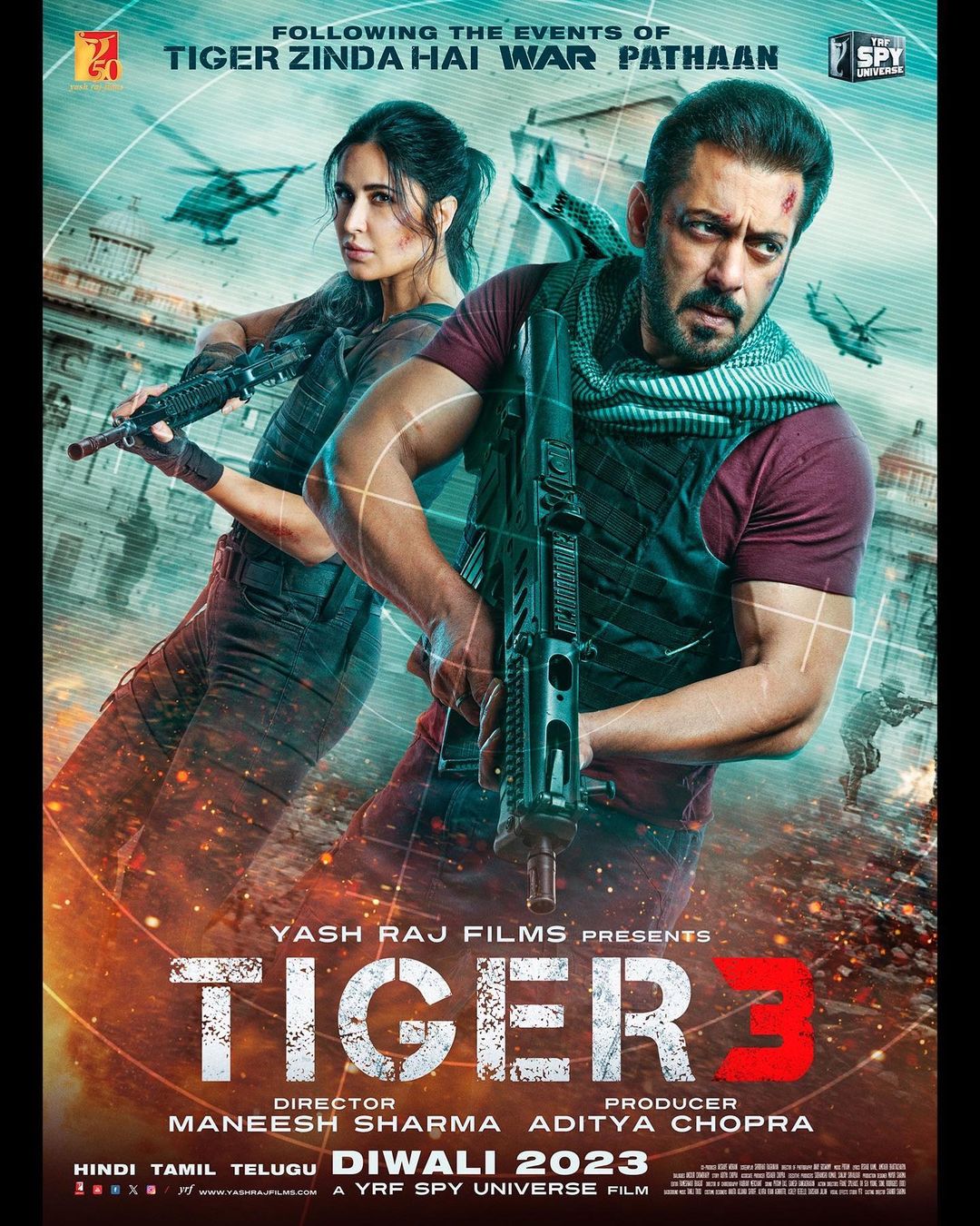 Tiger 3 poster