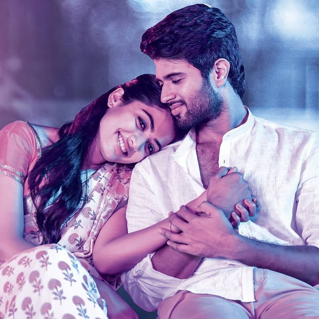 Vijay Deverakonda and Rashmika Mandanna