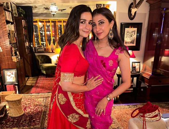 Alia Bhatt at Kareena Kapoor's Diwali party