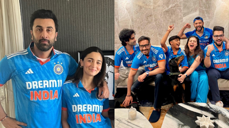 ajay devgn, kajol, india vs australia final match, alia bhatt, ranbir kapoor,