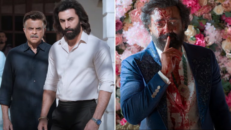 ranbir kapoor and bobby deol in animal trailer,