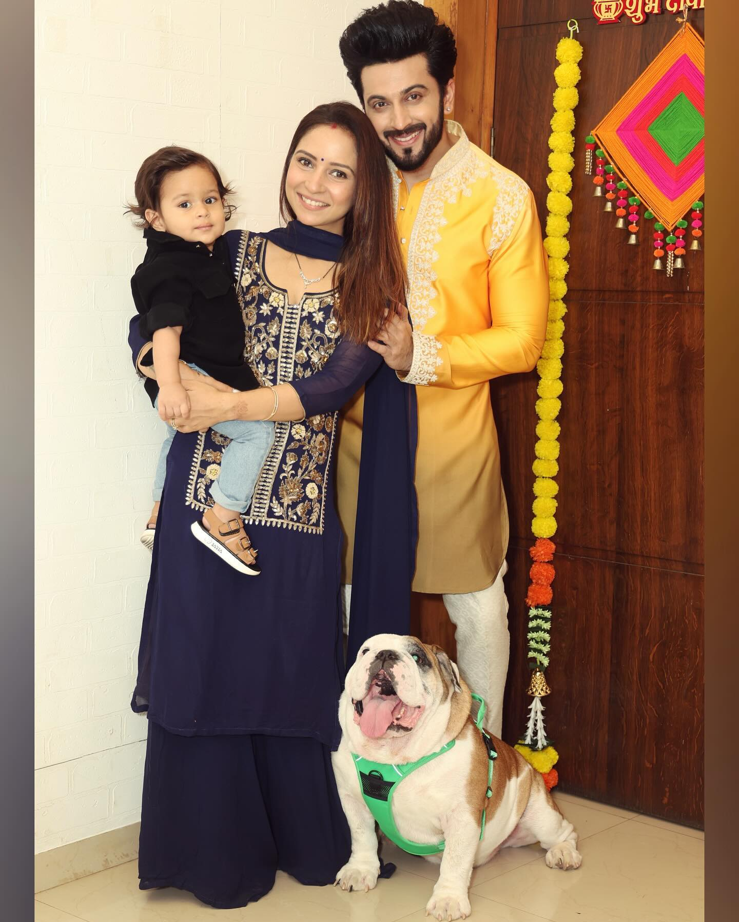 Dheeraj Dhoopar-Vinny Arora Diwali celebration with son Zayn
