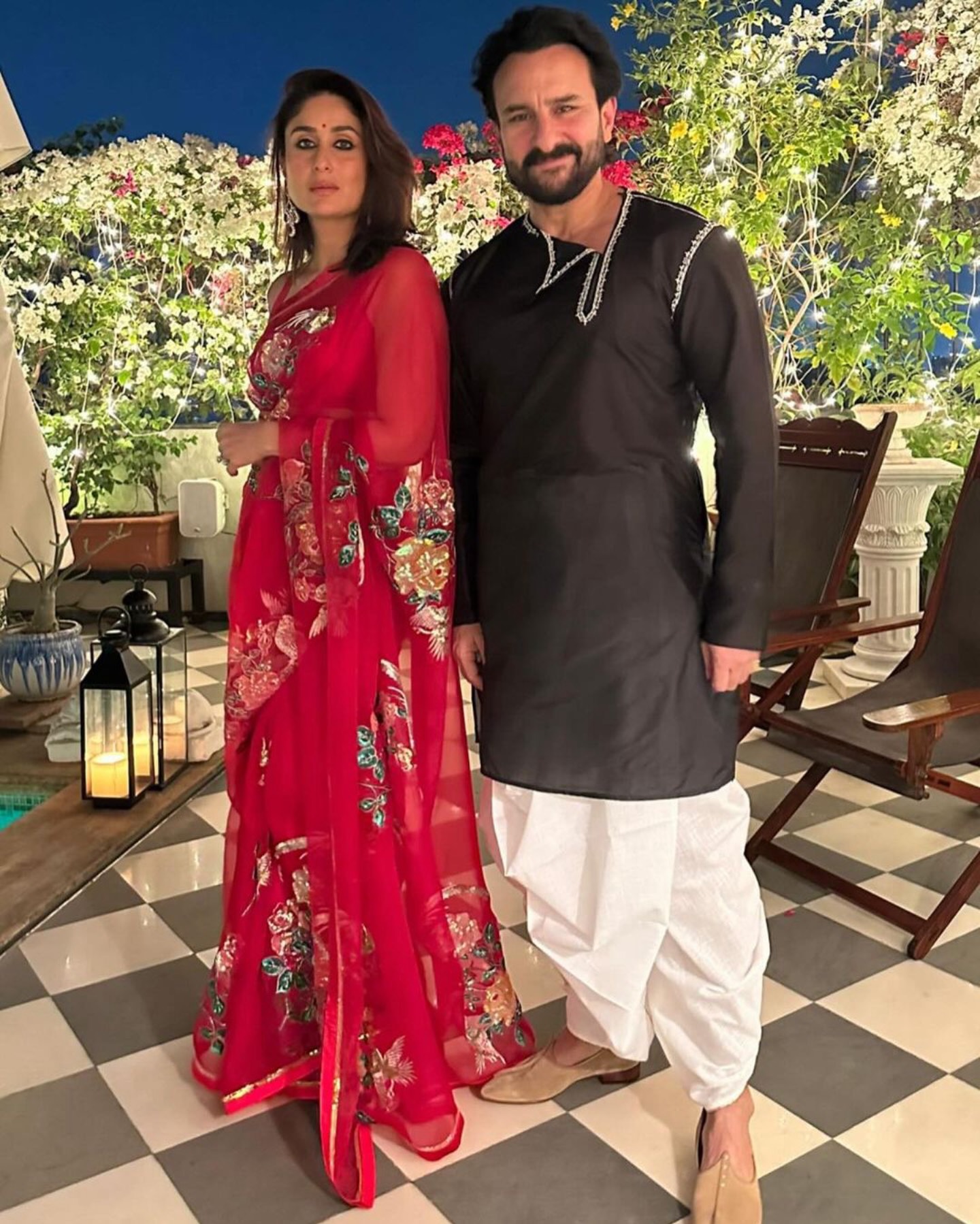 Kareena Kapoor with her husband Saif Ali Khan