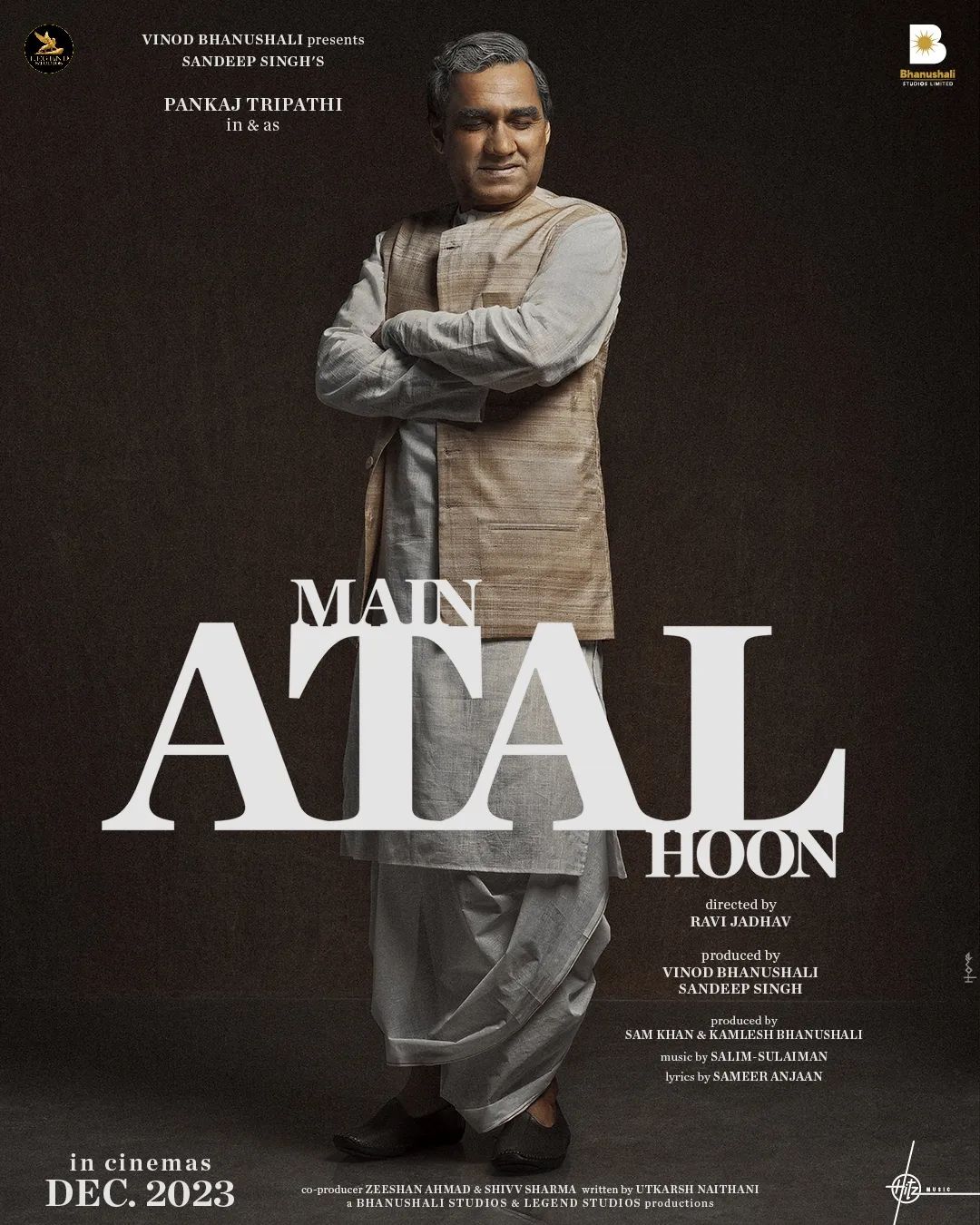 Pankaj Tripathi upcoming movie Main Atal Hoon