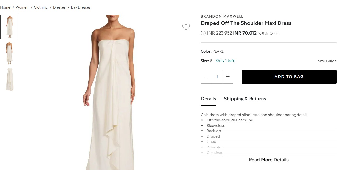 Price of Kareena Kapoor Khan's dress